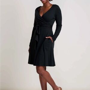Toad&Co Black Long Sleeve Dress